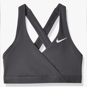 Nike Swoosh size M Padded Cross-Back Sports Bra medium support maternity comfort